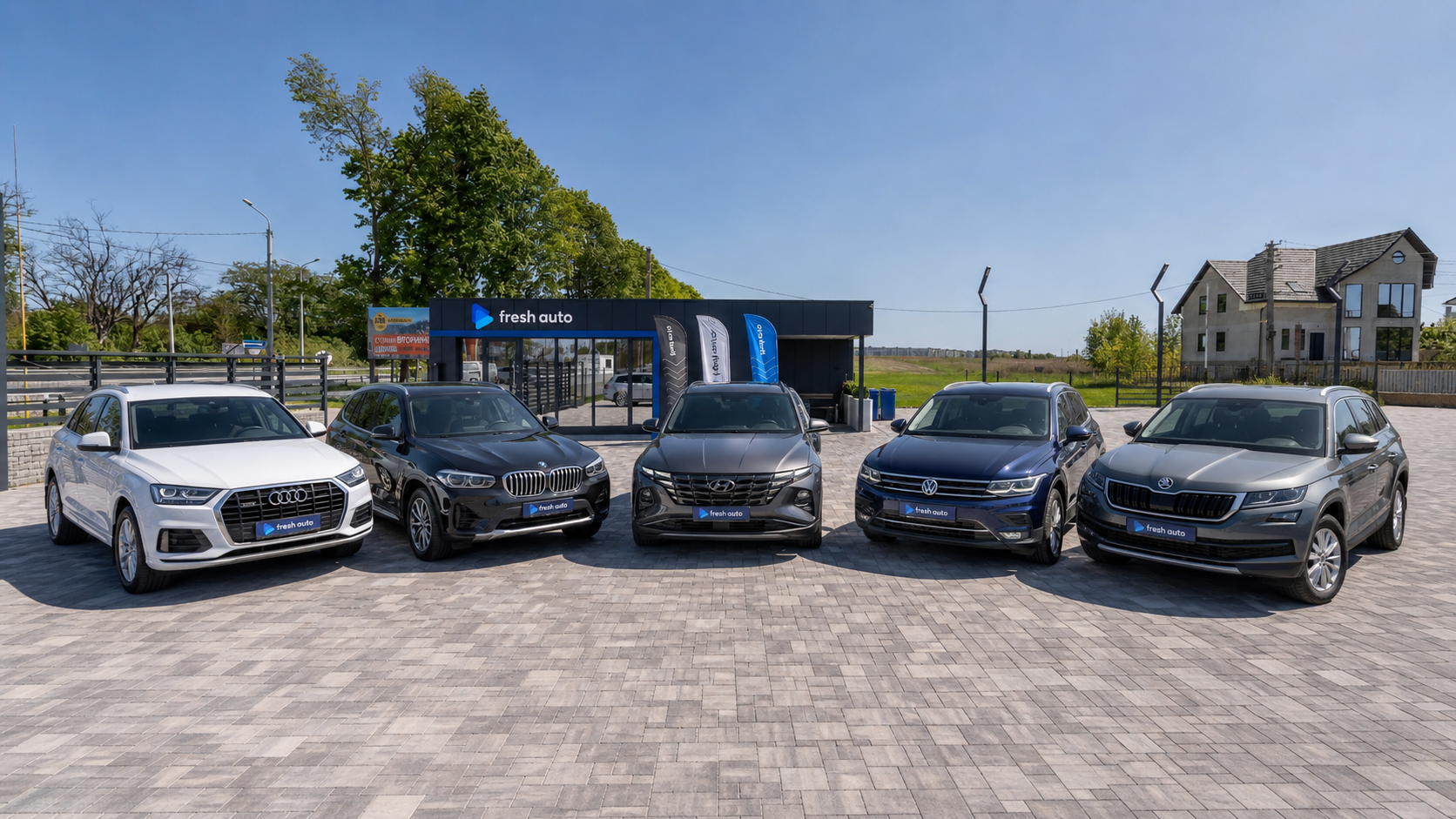 Які паркетники є у Fresh Auto: від доступних кросоверів до преміальних SUV
